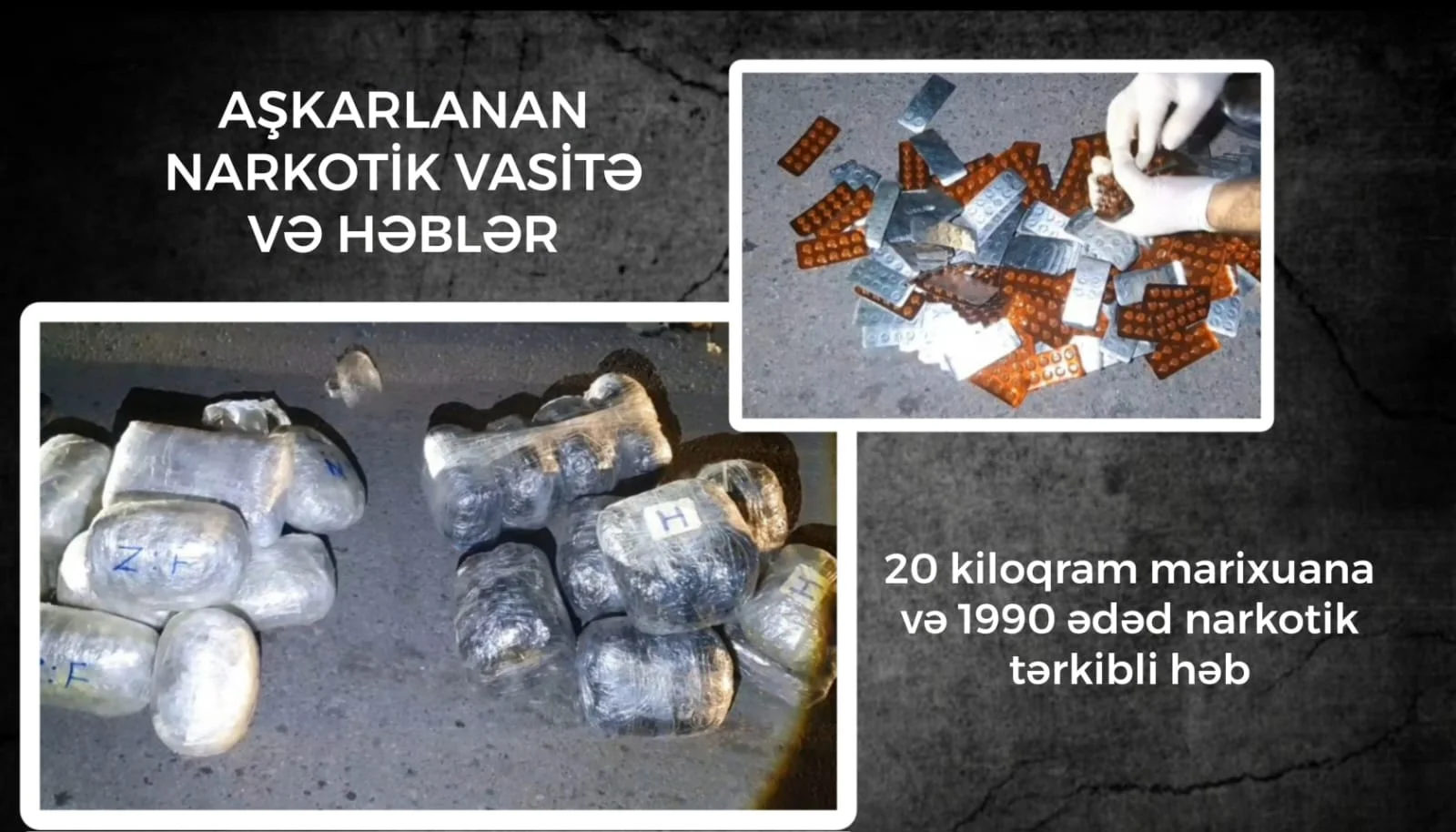 Lerikdə əməliyyat keçirilib, 20 kq narkotik aşkarlanıb