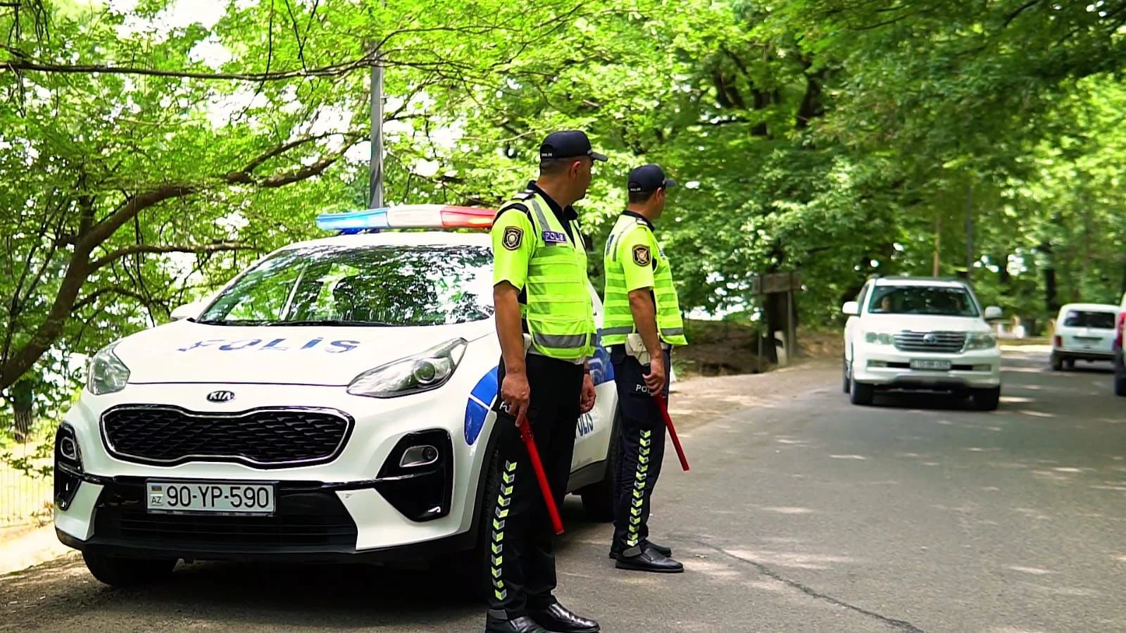 İstirahət zonalarında polisin fasiləsiz xidməti təşkil edilib