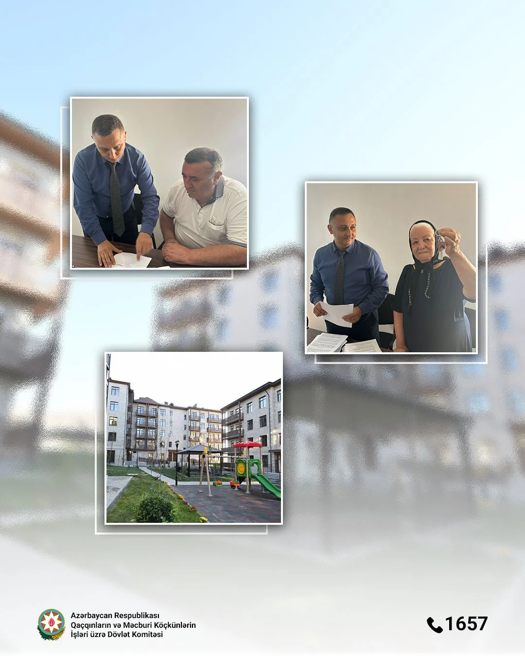 Növbəti köç karvanı Cəbrayıl şəhərinə çatıb
