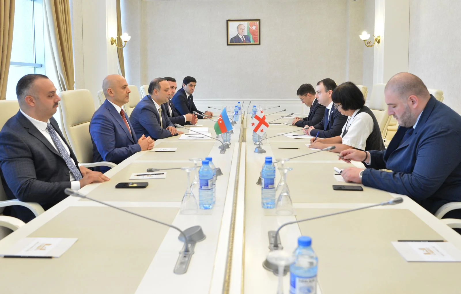 Milli Məclisin Gənclər və idman komitəsində Gürcüstan parlamentariləri ilə görüş keçirilib