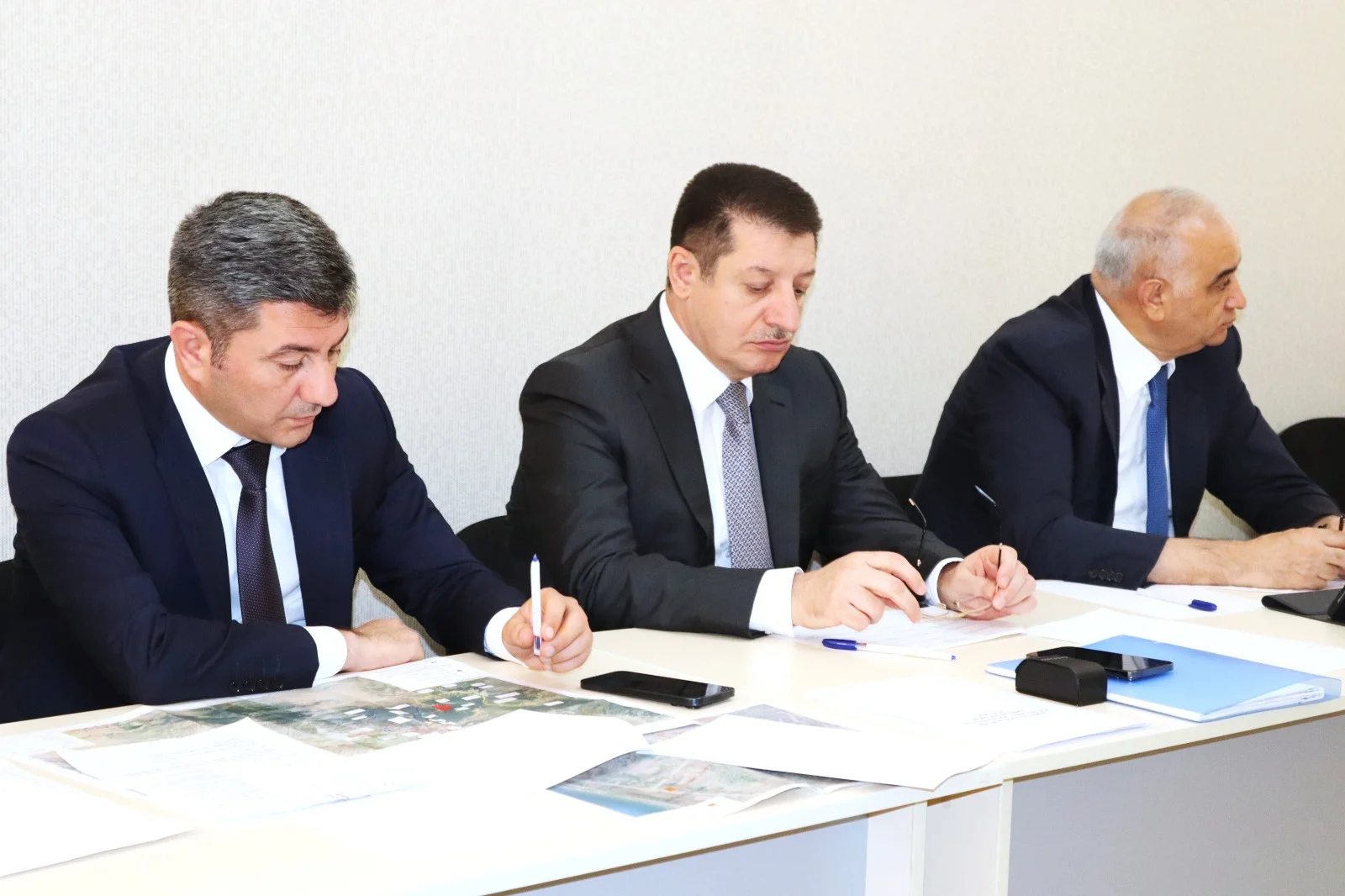 Azərbaycan Dövlət Su Ehtiyatları Agentliyinin sədri Xızı rayonunda vətəndaşlarla görüşüb