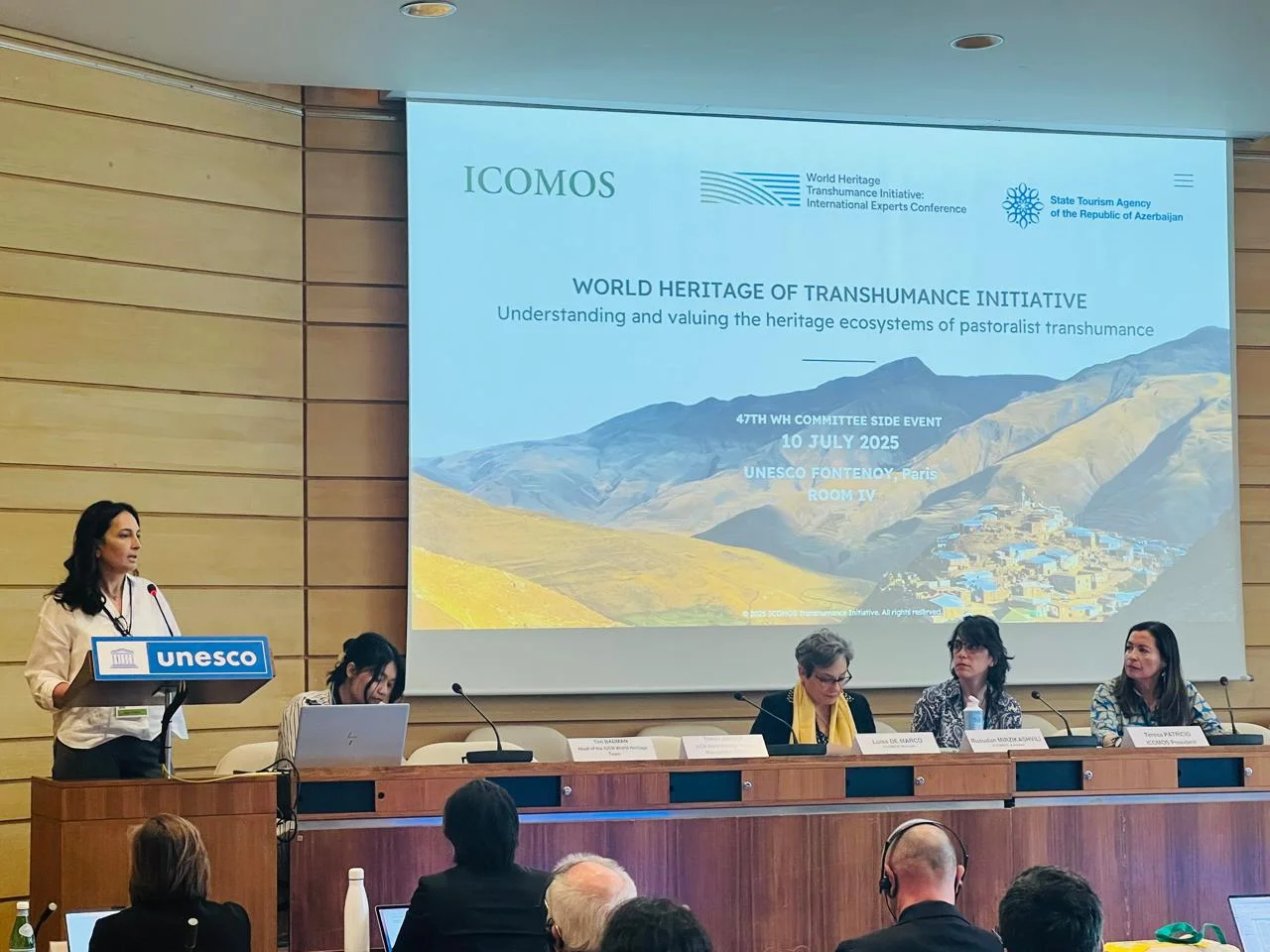 UNESCO-nun Ümumdünya İrs Komitəsinin 47-ci sessiyasında hesabatlar dinlənilib