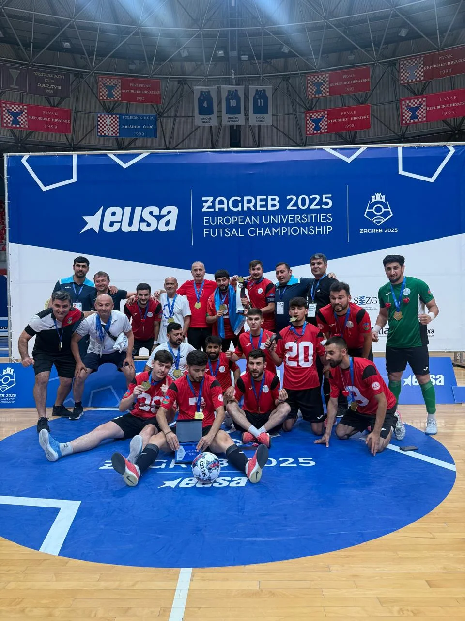 Azərbaycan komandası Avropa çempionu oldu