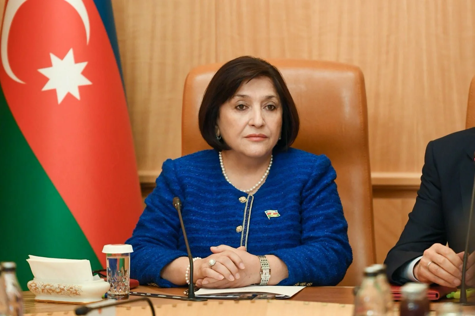 Milli Məclisin sədri Sahibə Qafarovanın parlamentin növbədənkənar sessiyasının yekunlarına dair çıxışı