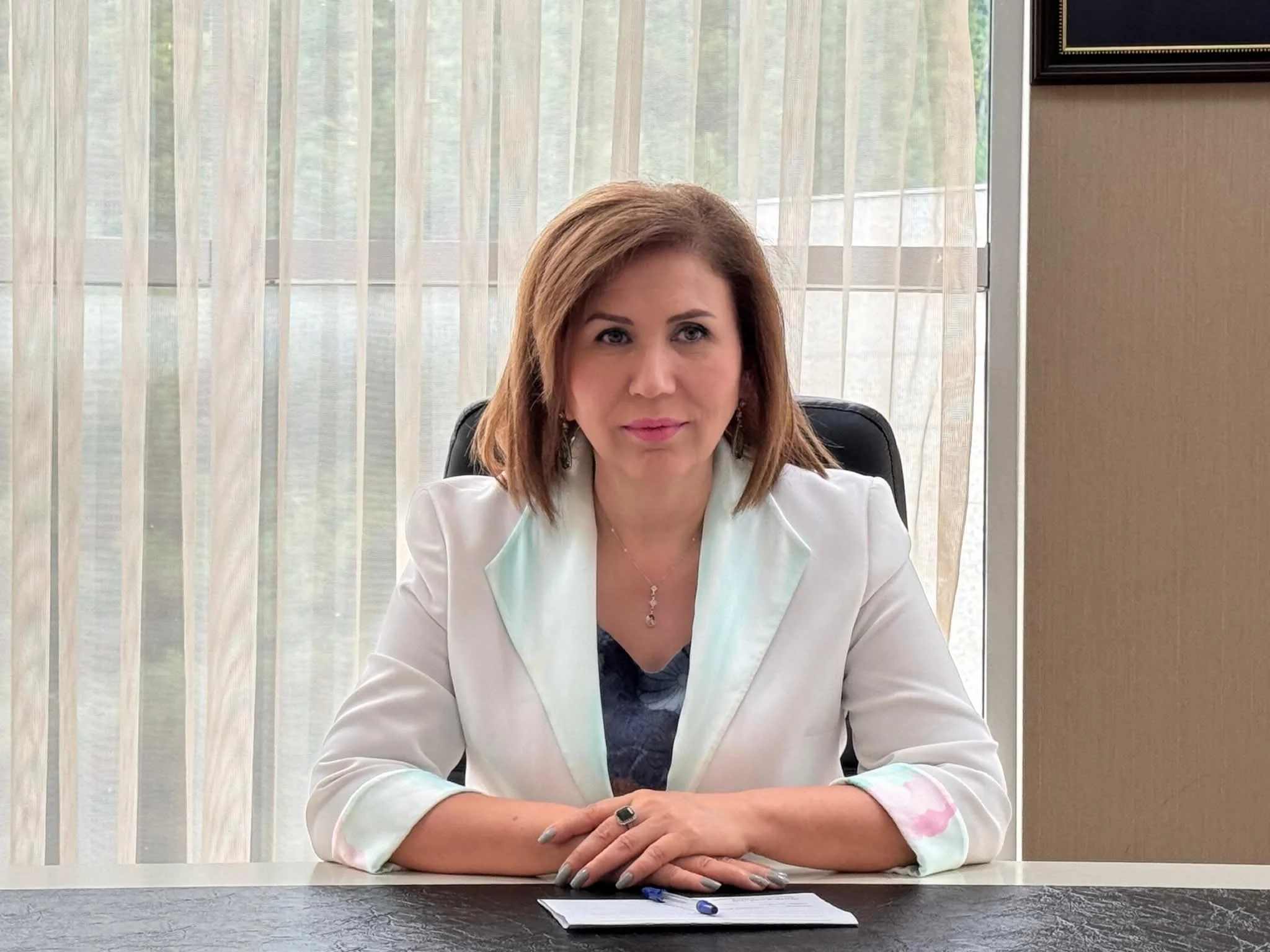 Bahar Muradova Qusarda vətəndaşların müraciətlərini dinləyib