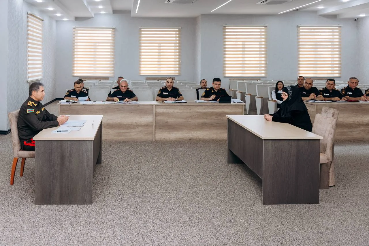 Vilayət Eyvazov Astara Rayon Polis Şöbəsində növbəti vətəndaş qəbulu və sıra baxışı keçirib
