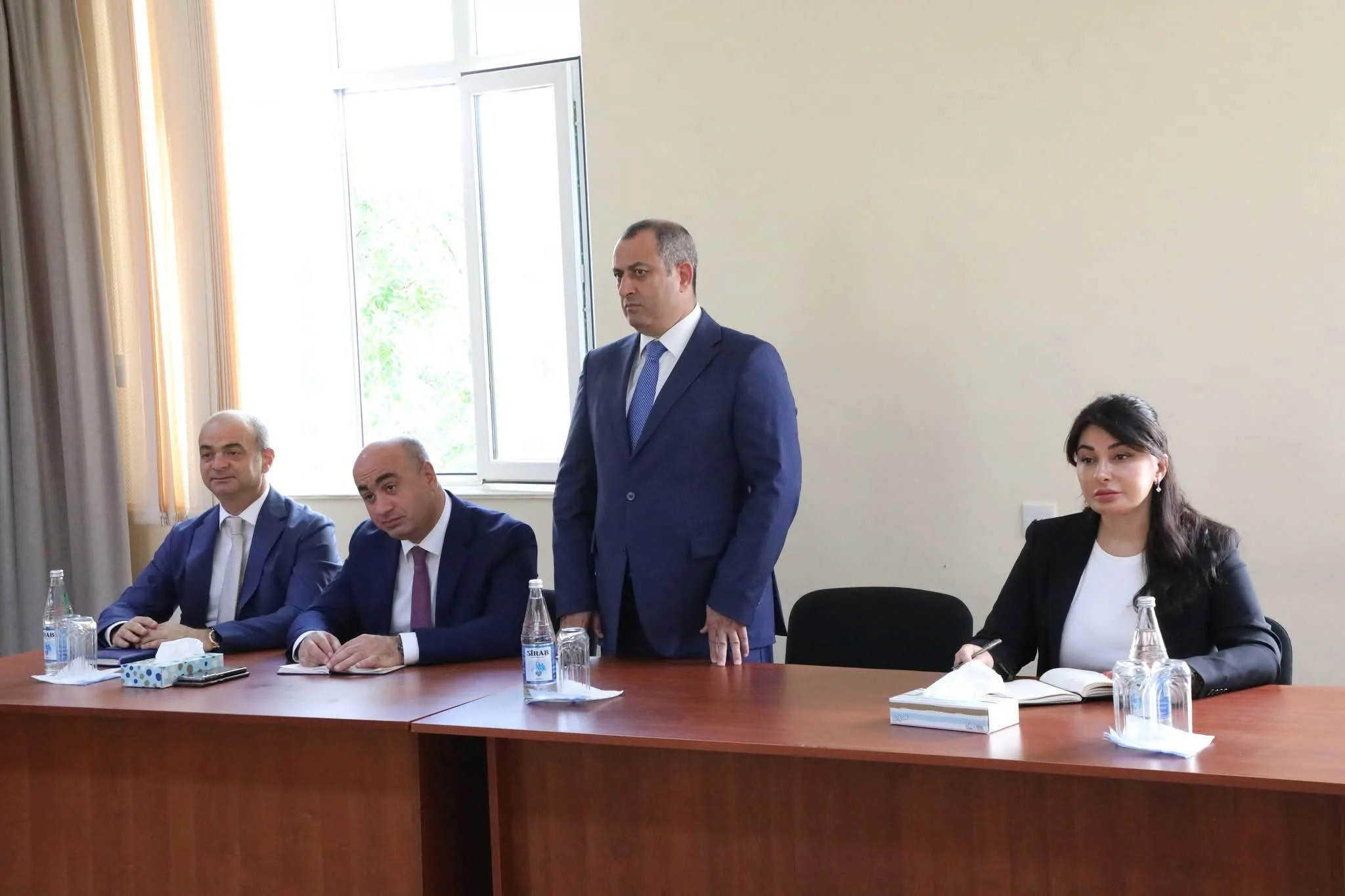 Suraxanı Rayon İcra Hakimiyyətinin başçısı Adil Əliyev növbəti səyyar görüş keçirib