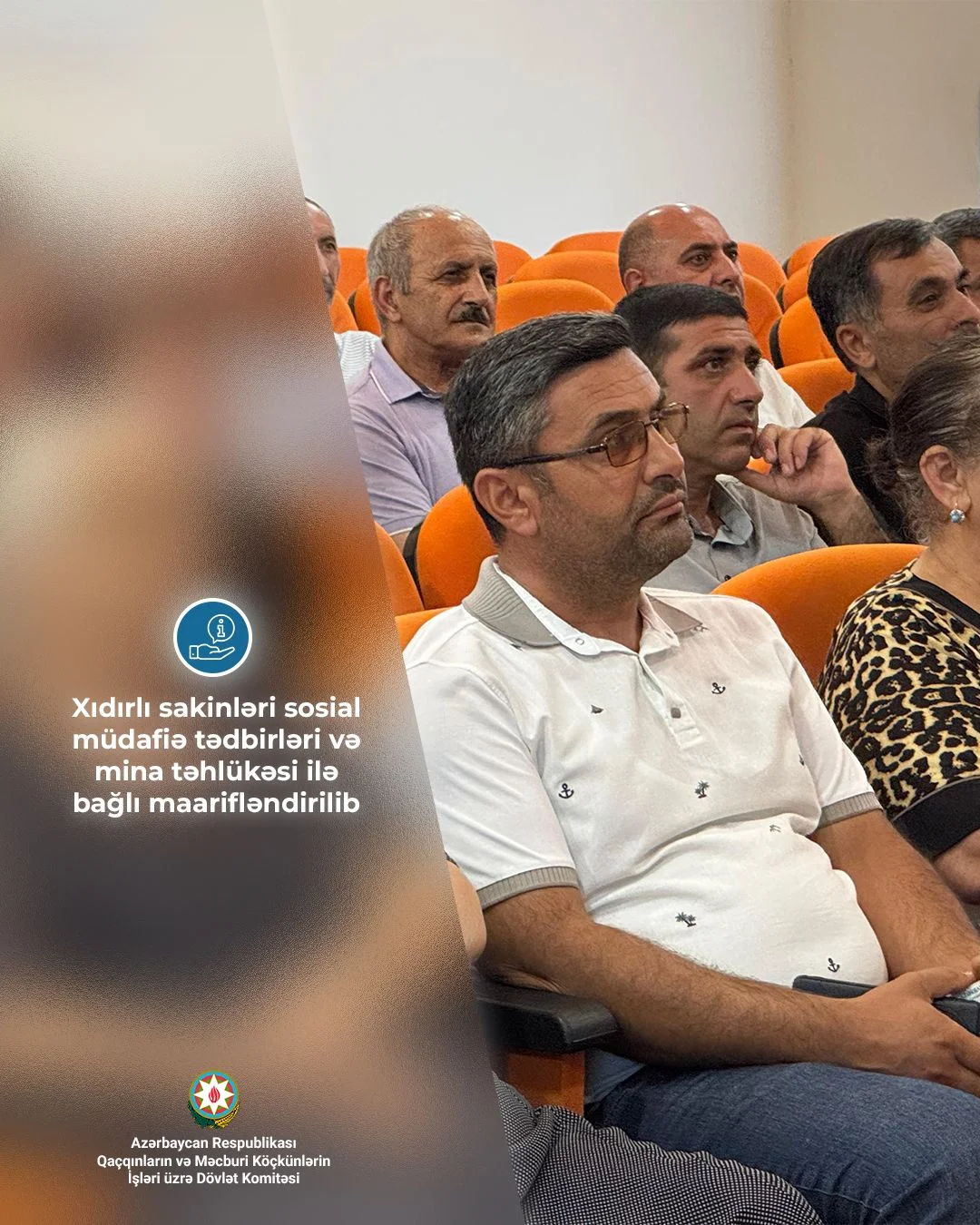 Xıdırlı sakinləri sosial müdafiə tədbirləri və mina təhlükəsi ilə bağlı maarifləndirilib