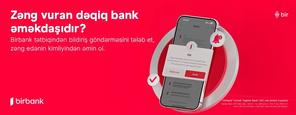 Kapital Bank-dan kiberdələduzluqla mübarizədə növbəti addım: zəng edənin bank əməkdaşı olub-olmadığını yoxlaya bilərsiniz