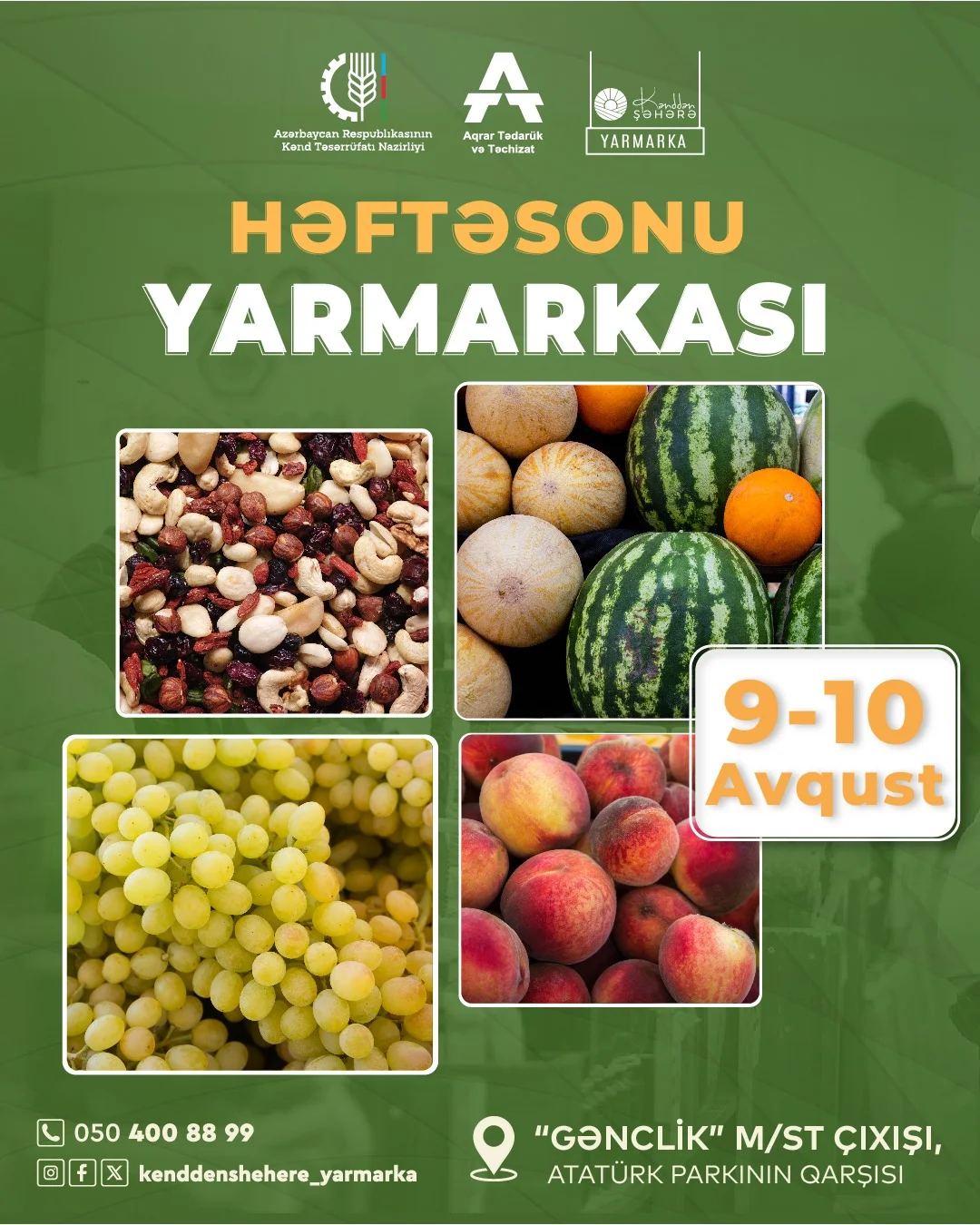 Bakıda növbəti “Kənddən Şəhərə” yarmarkası təşkil olunacaq