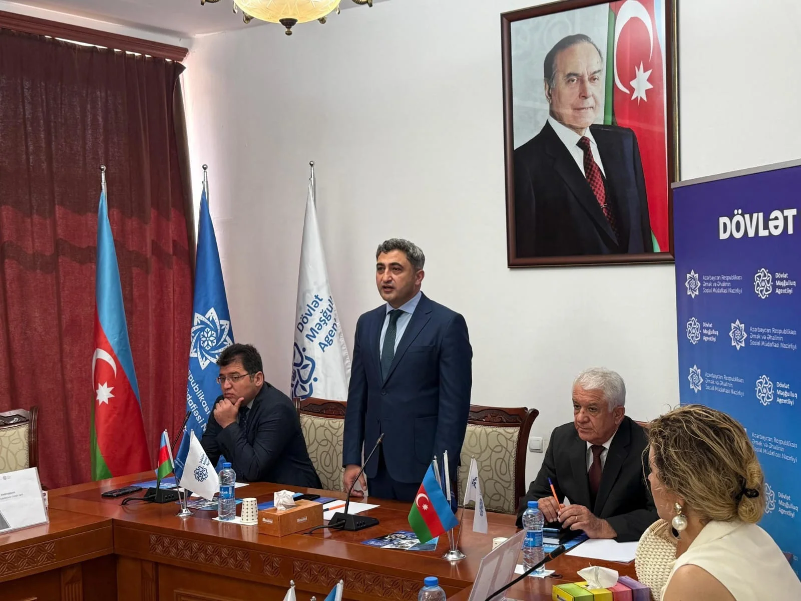 Xankəndidə işəgötürənlərlə görüş olub, məşğulluğun təminatı sahəsində görüləcək birgə işlər müzakirə olunub