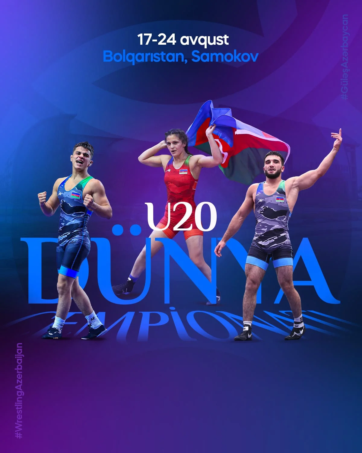 U20 dünya çempionatı üçün heyət açıqlanıb