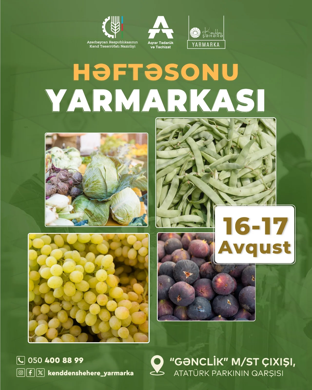 Bakıda növbəti “Kənddən Şəhərə” yarmarkası təşkil olunacaq
