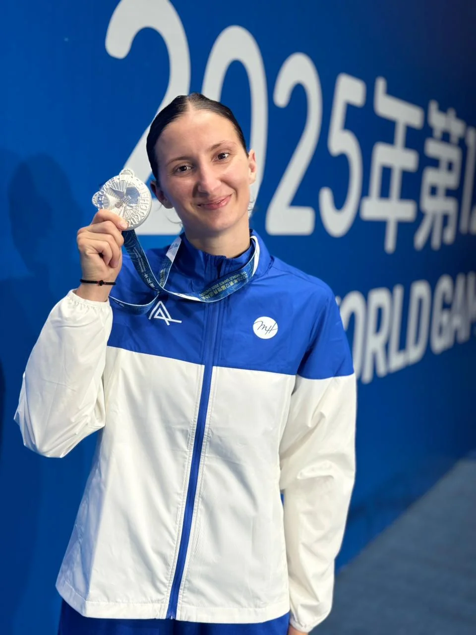 İrina Zaretska Dünya Oyunlarında gümüş medal qazandı
