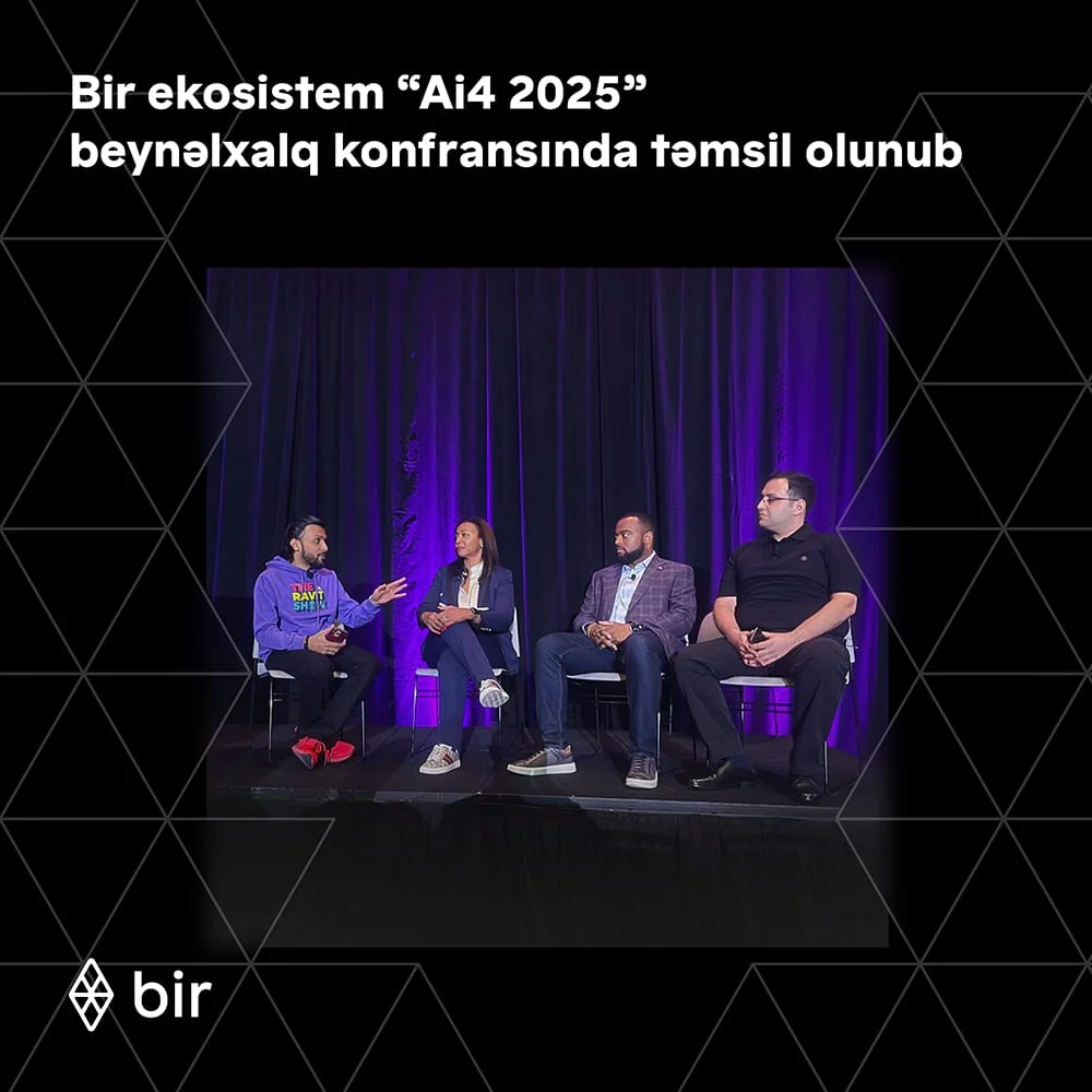 Bir ekosistem “Ai4 2025” beynəlxalq konfransında təmsil olunub