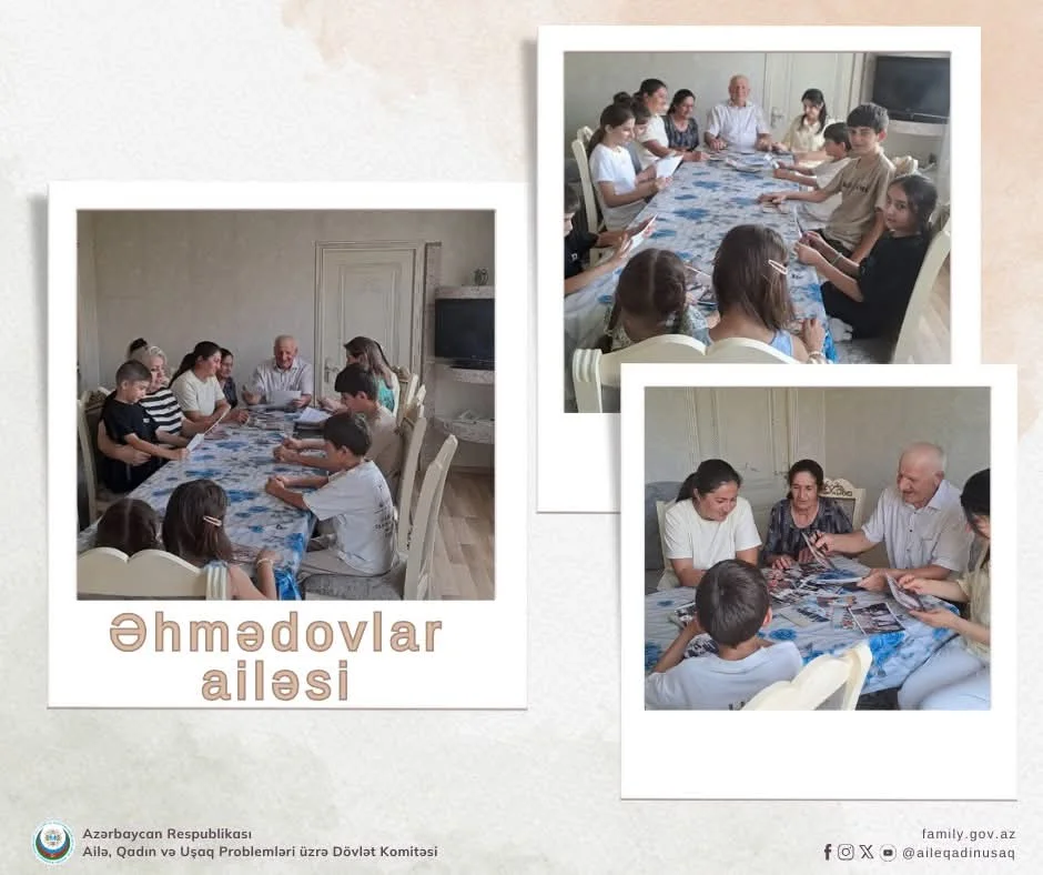 Zaqataladan Gələn Nümunə: Əhmədovlar ailəsi