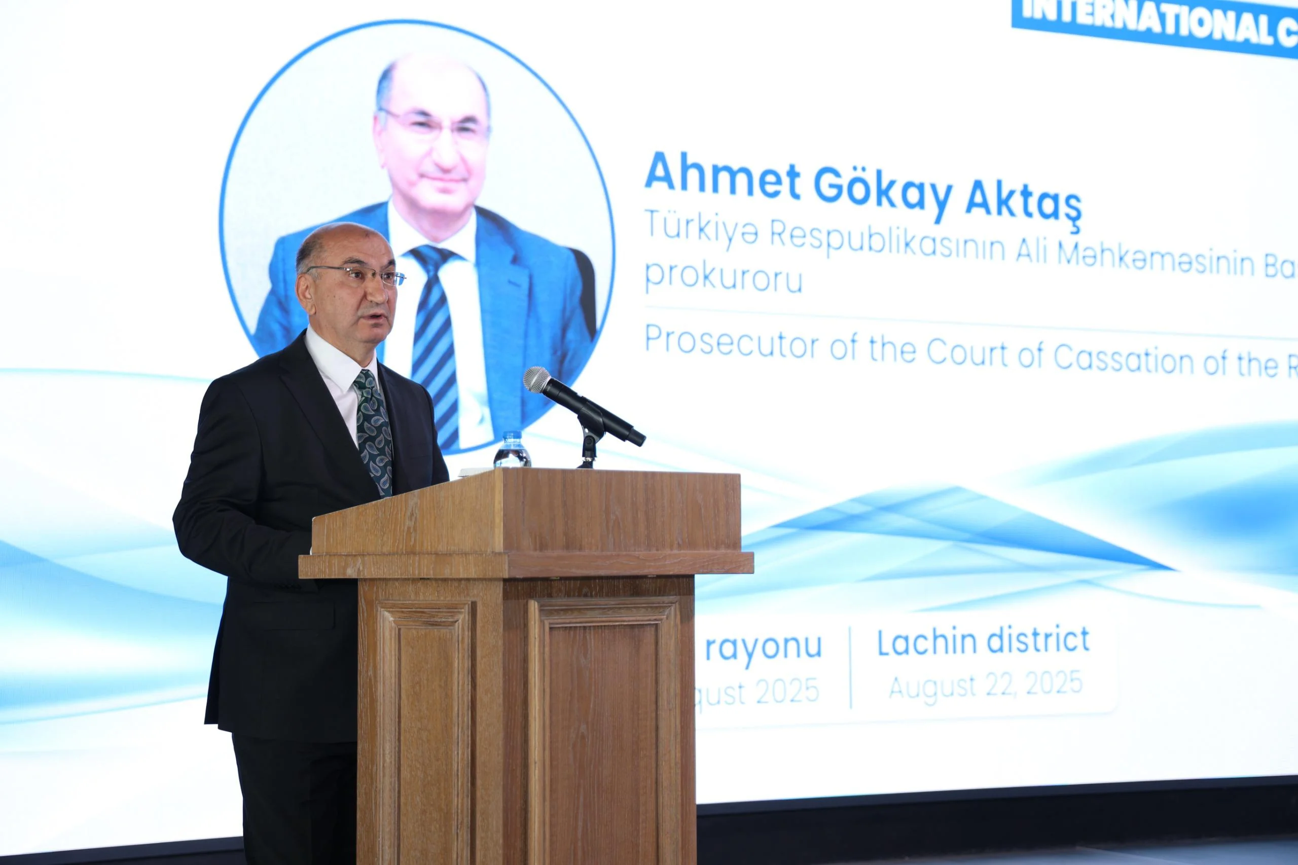 Türkiyə Ali Məhkəməsinin prokuroru: Azərbaycanla bilik və təcrübə mübadiləsinə böyük əhəmiyyət veririk