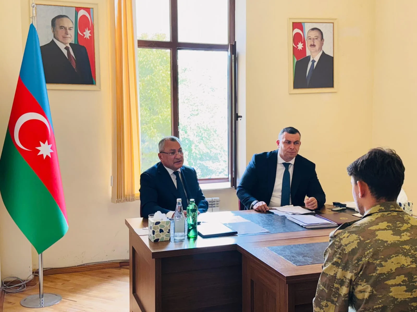 Daşkəsəndə keçmiş məcburi köçkünlərin müraciətləri dinlənilib
