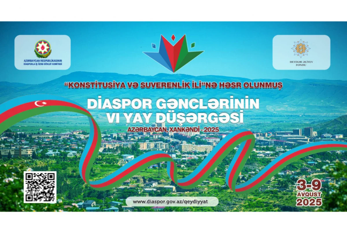 Xankəndidə Diaspor Gənclərinin VI Yay Düşərgəsinin açılış mərasimi keçirilir