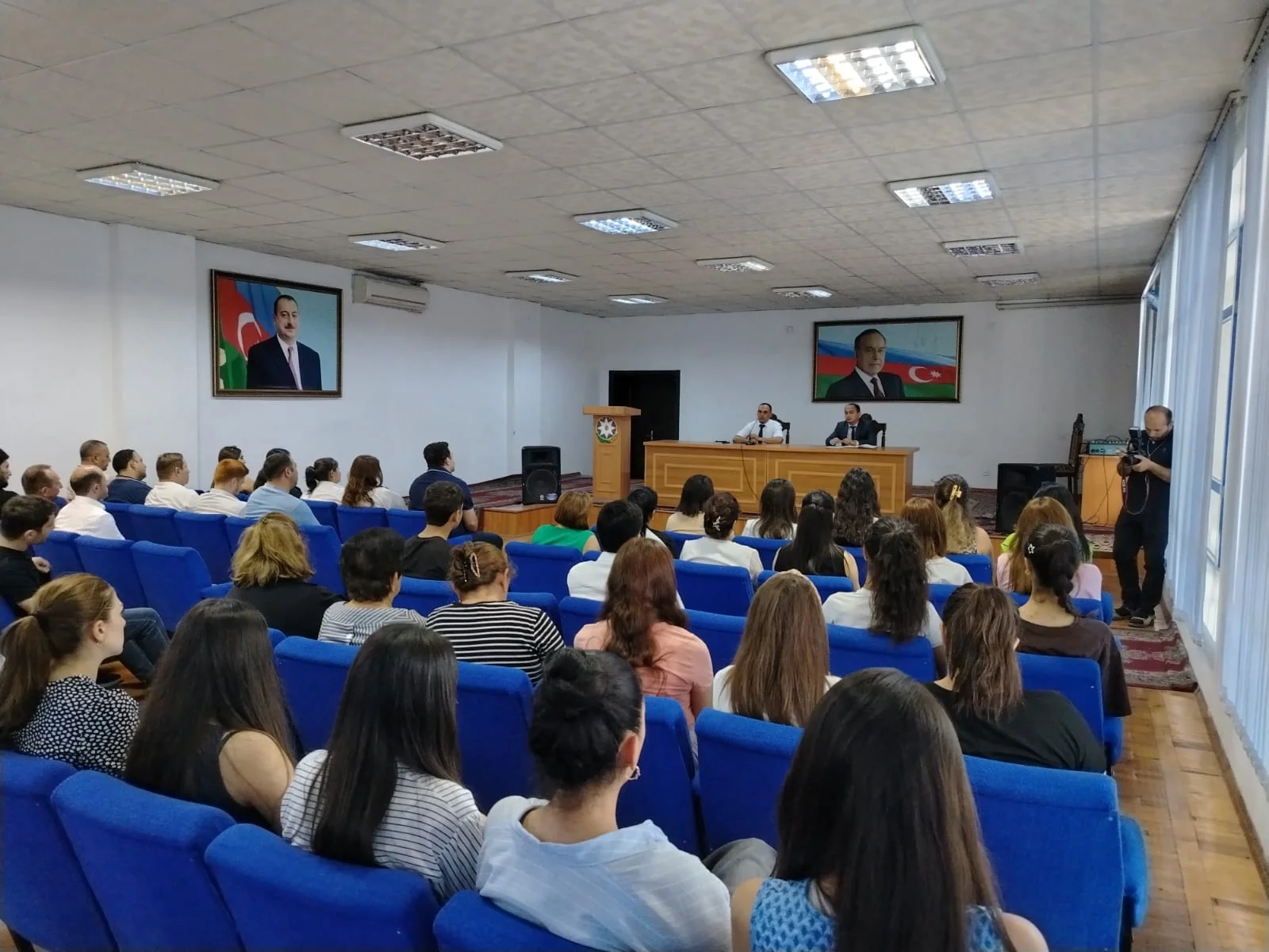 “Konstitusiya və Suverenlik İli” çərçivəsində Şəmkirdə hüquqi-maarifləndirici tədbir keçirilib