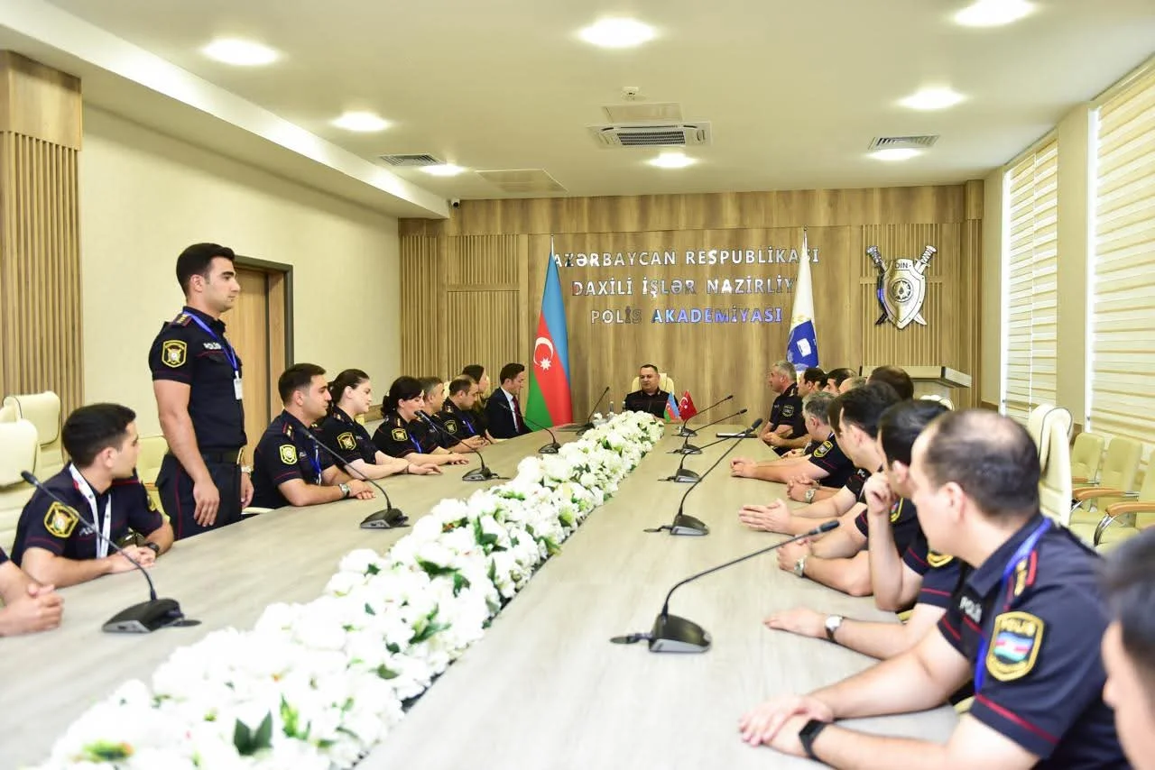 Türkiyə Respublikası Polis Akademiyasının peşəkar təlimçiləri tərəfindən Polis Akademiyasının pedaqoji heyətinə növbəti təlim keçirilib