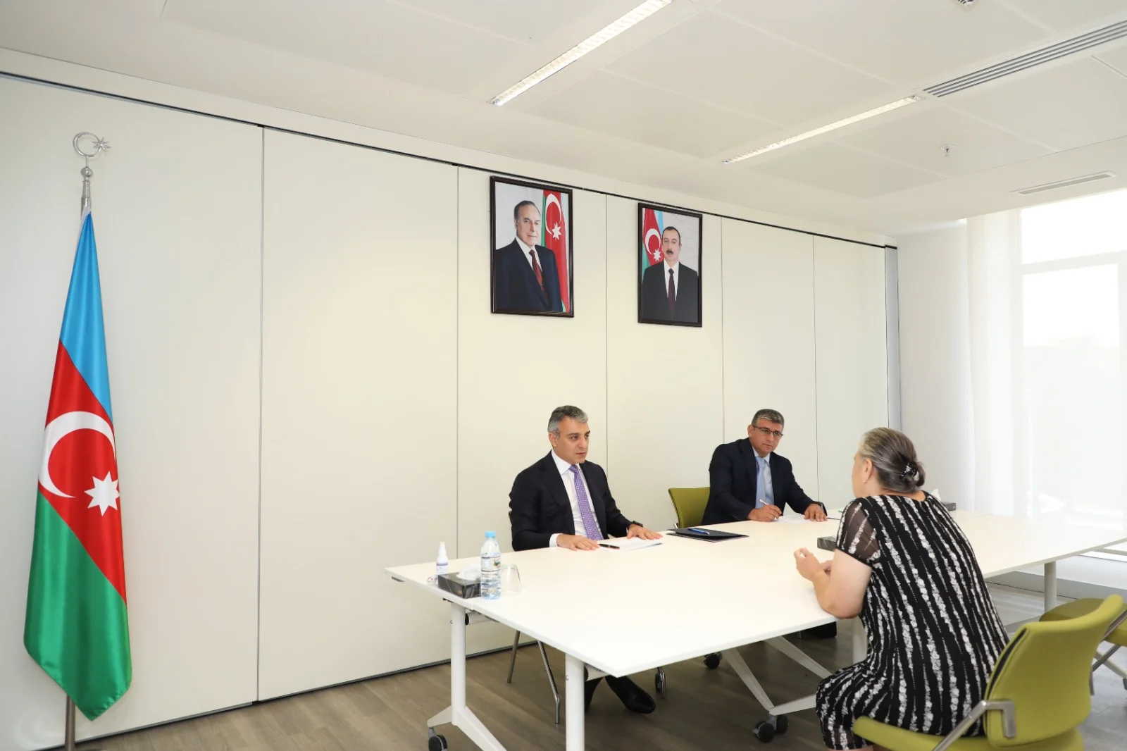 Nazir müavini Vüsal Nəsirli Qax rayonunda vətəndaşları qəbul edib