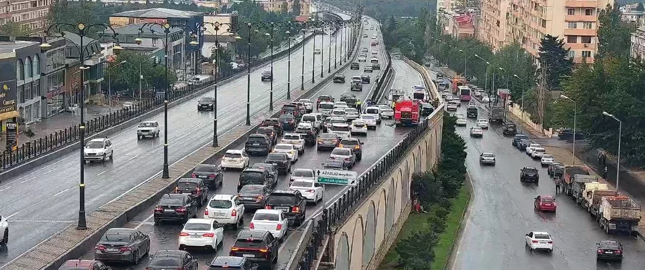 Daxili İşlər Nazirliyi Nəqliyyatı İntellektual İdarəetmə Mərkəzinin məlumatı