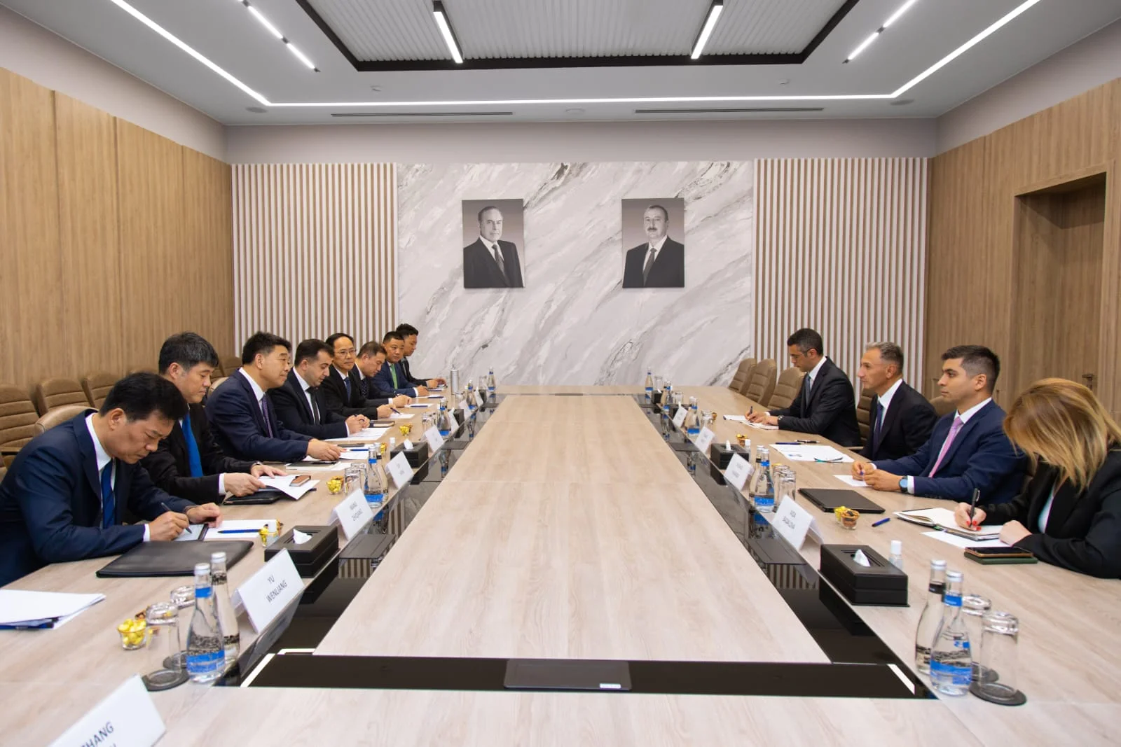 Nazir Rəşad Nəbiyev Çinin Zhejiang vilayətinin vitse-qubernatoru Ke Ji Xinin rəhbərlik etdiyi nümayəndə heyəti ilə görüşüb
