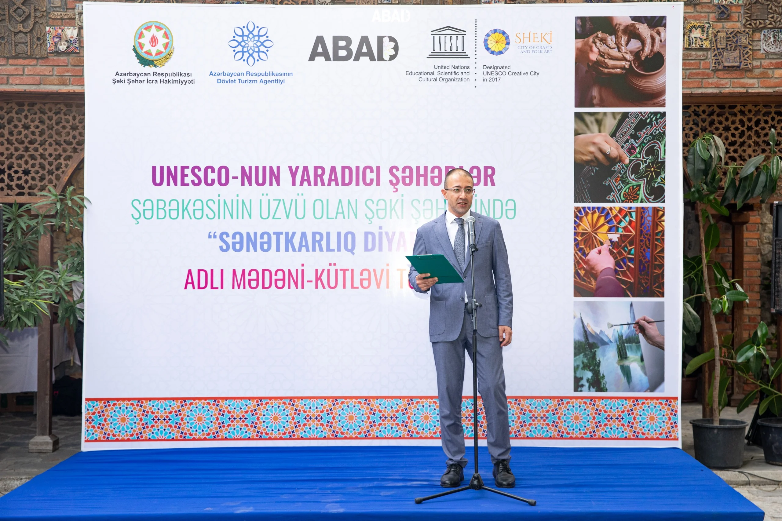 “ABAD” Şəkidə “Sənətkarlıq diyarı” tədbirini reallaşdırıb
