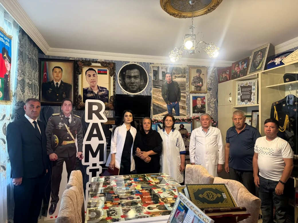 Babək Rayonunda Şəhid Ailələrinin Sağlamlığına Dair Tibbi Aksiyalar Keçirilib