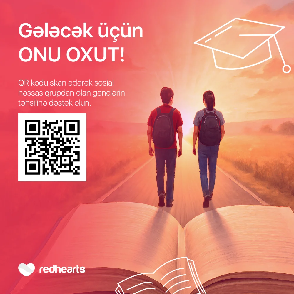Qırmızı Ürəklər Fondu Beynəlxalq Xeyriyyəçilik Gününü xüsusi aksiya ilə qeyd edir