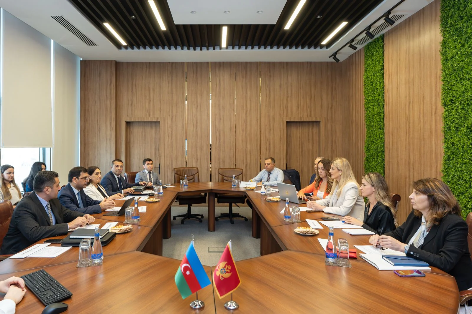 Nazirlikdə Monteneqronun nümayəndə heyəti ilə görüş olub