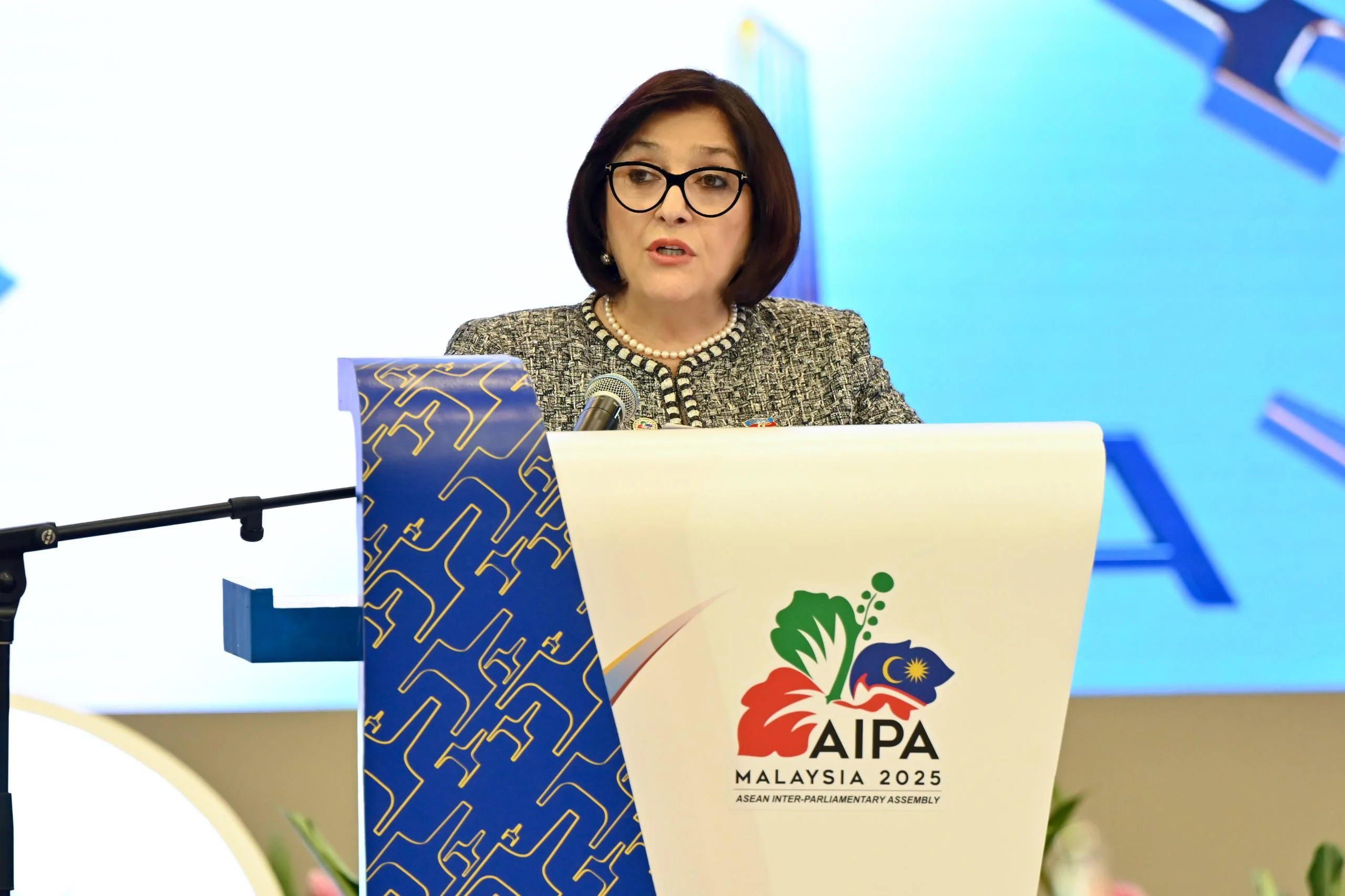 Milli Məclisin sədri Sahibə Qafarova Malayziyada AİPA-nın 46-cı Baş Assambleyasında çıxış edib