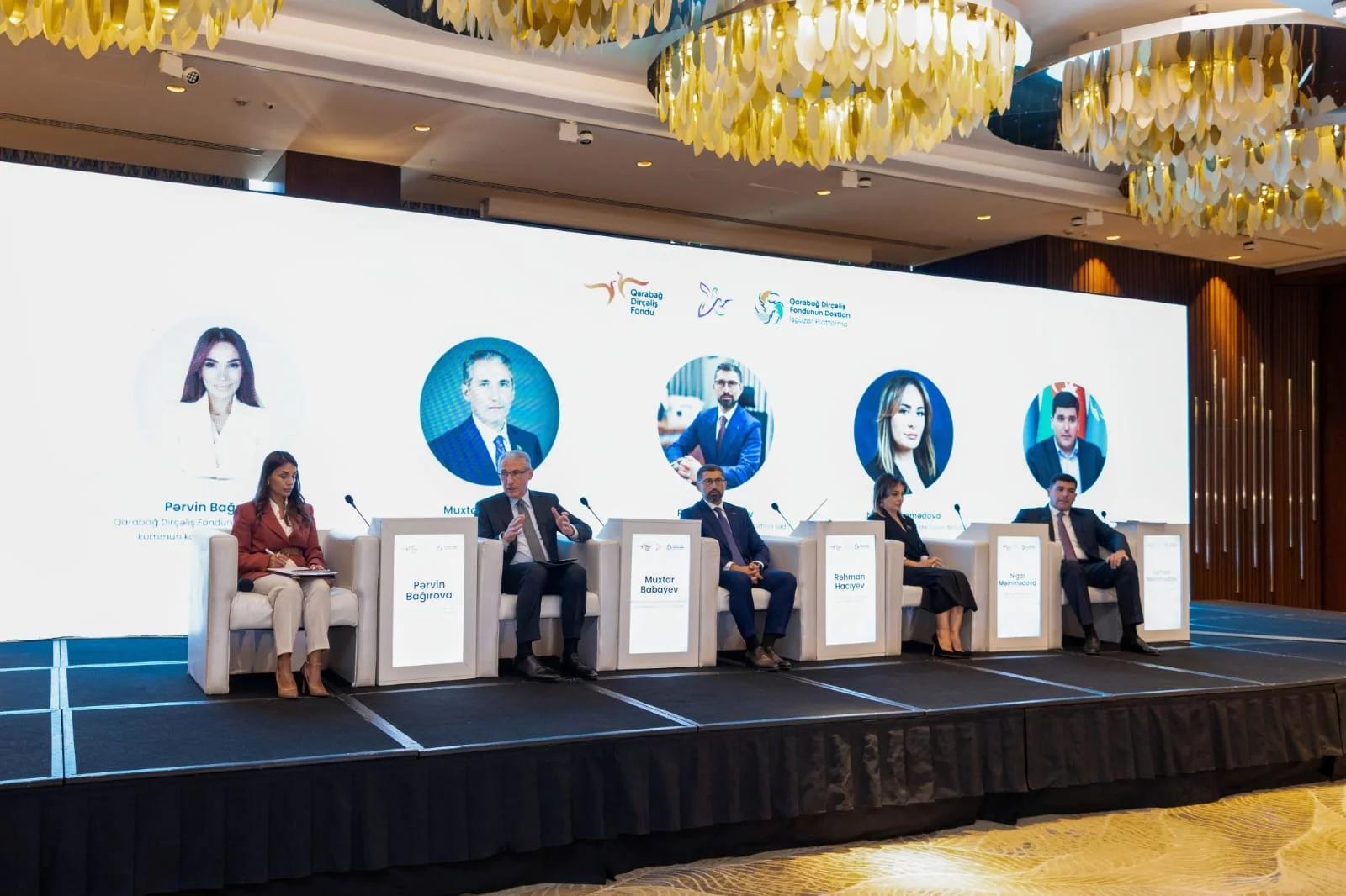 QDF-in təşkilatçılığı ilə “Regional Sülh, Əməkdaşlıq və Qarabağın Dirçəlişinə Strateji Baxış” mövzusunda forum keçirilib