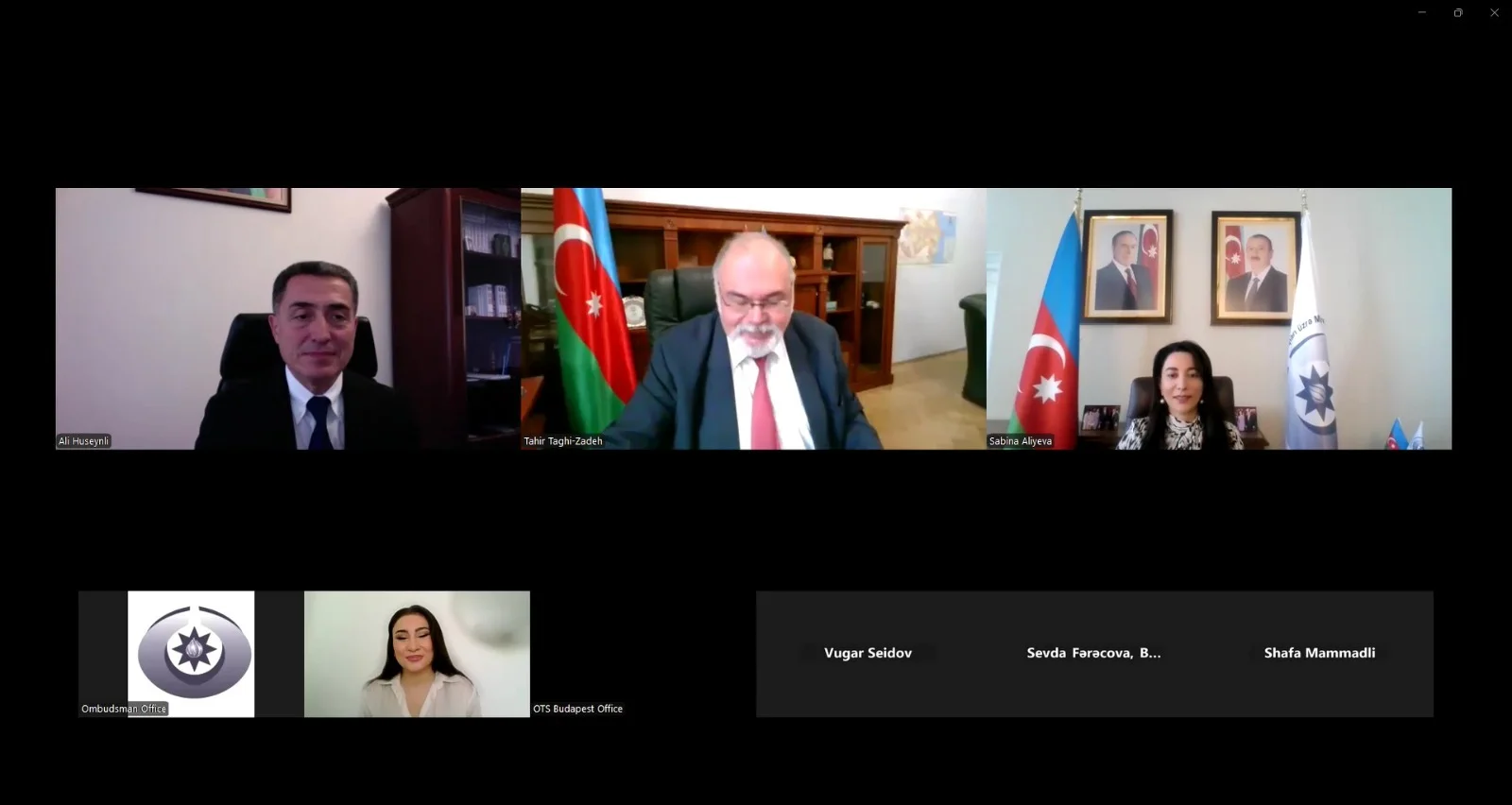 Ombudsman Səbinə Əliyeva Macarıstandakı Səfirliyimizin Anım Günü ilə əlaqədar keçirdiyi tədbirdə çıxış edib