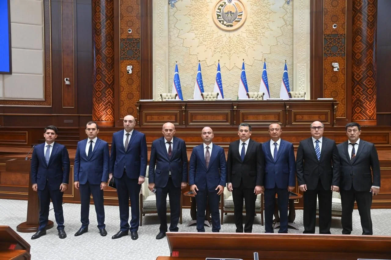 Milli Məclis Aparatının nümayəndə heyəti Özbəkistanda səfərdədir