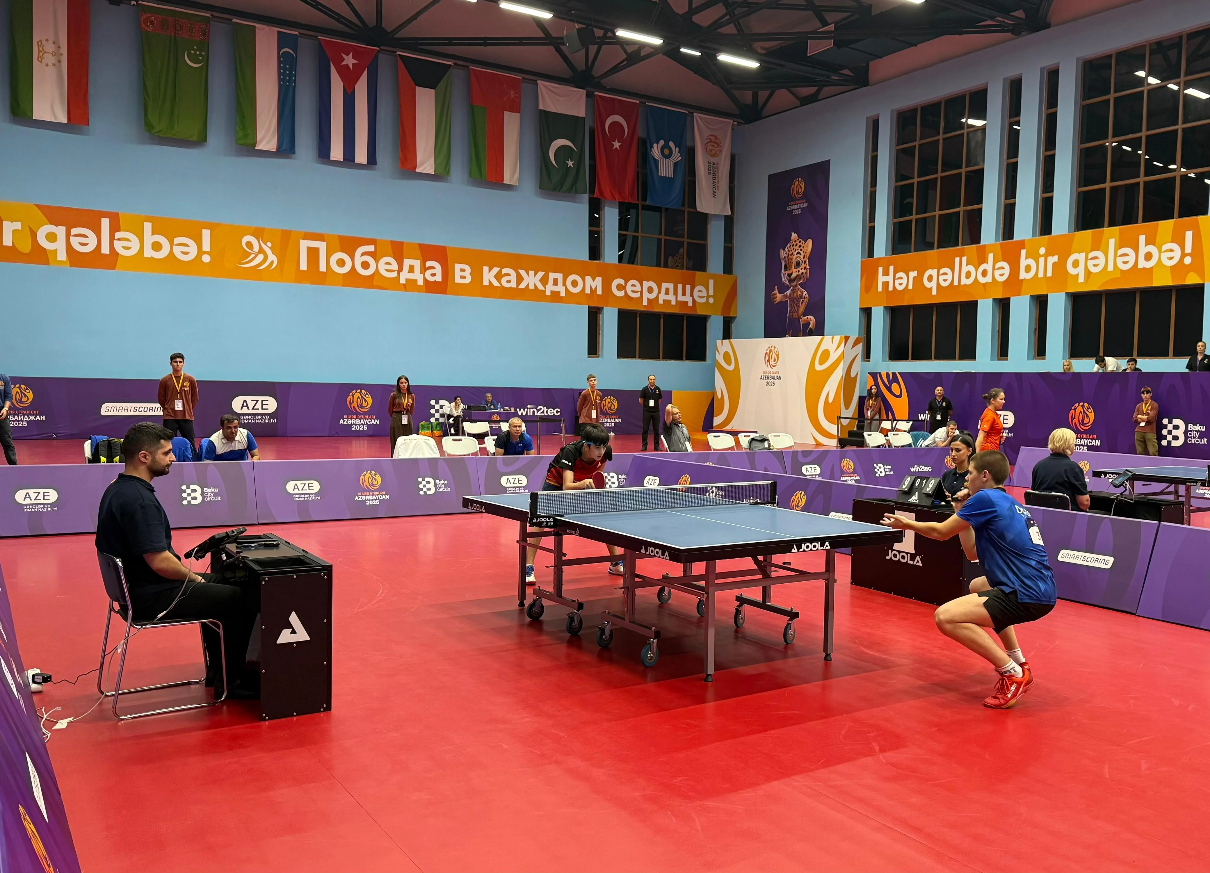 Stolüstü tennişçilər III MDB Oyunlarını 9 medalla başa vurublar