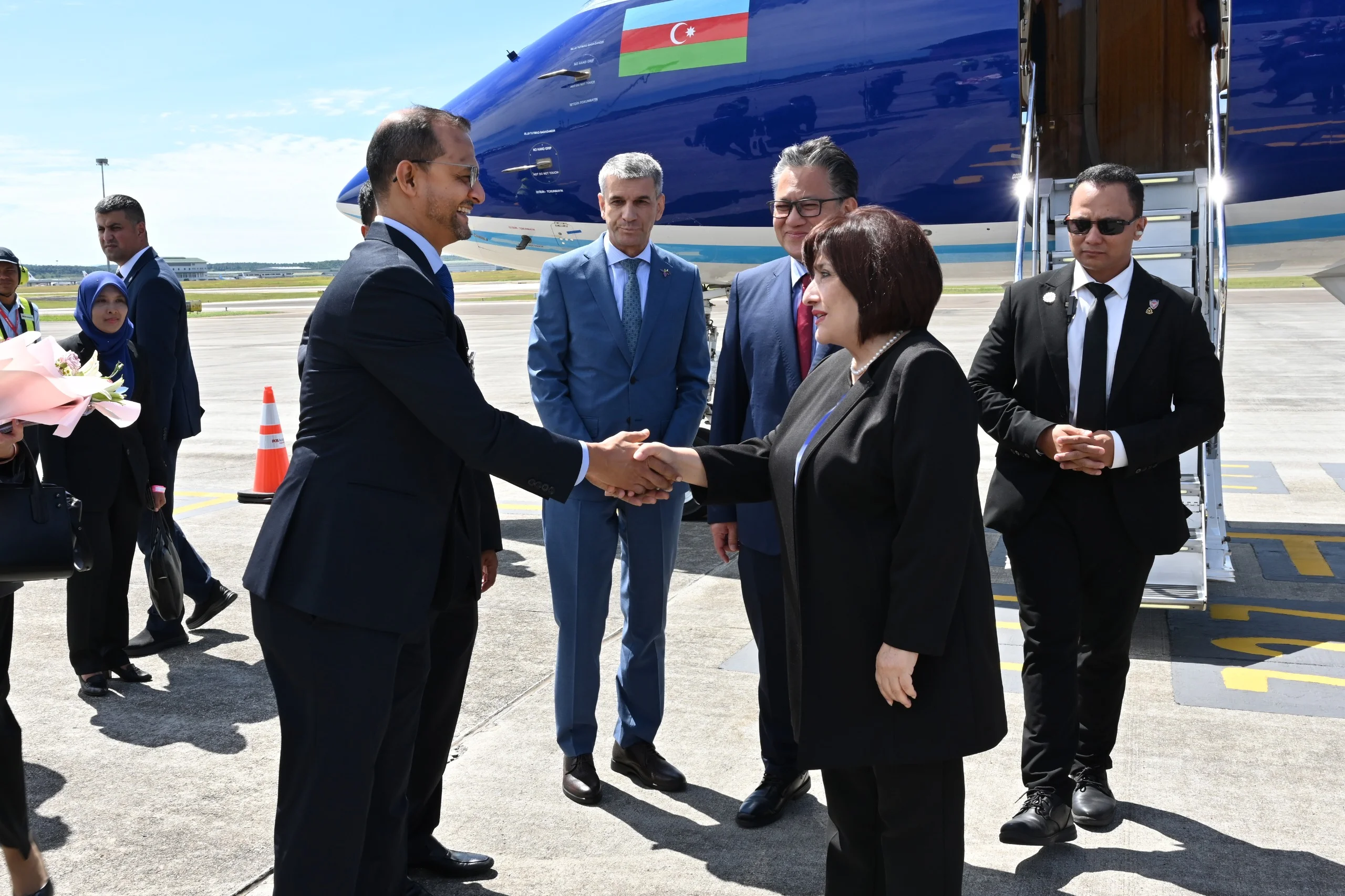 Milli Məclisin sədri Sahibə Qafarova  Malayziyaya işgüzar səfərə gəlib