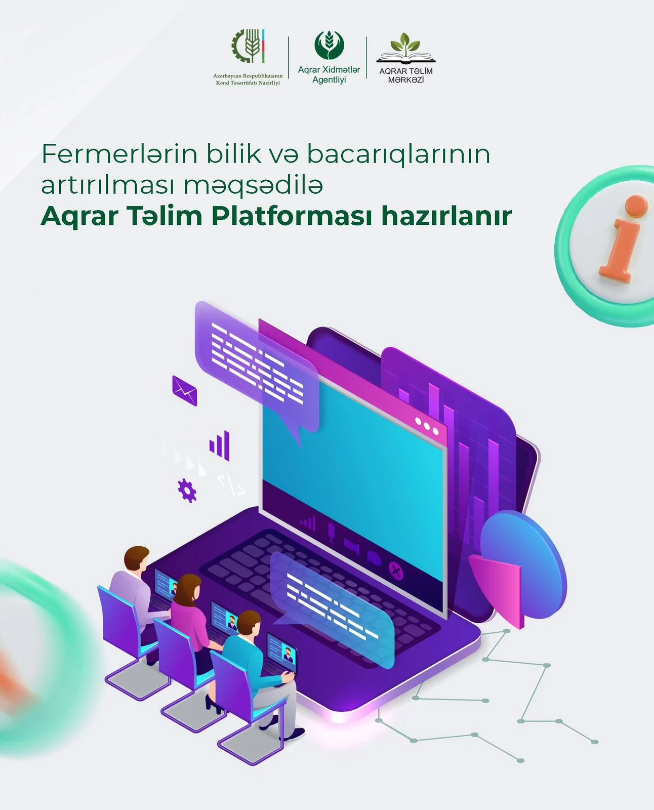 Fermerlərin bilik və bacarıqlarının artırılması məqsədilə Aqrar Təlim Platforması hazırlanır