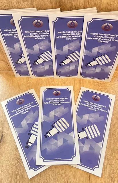 Ombudsman Aparatı tərəfindən media subyektləri və jurnalistlər üçün informasiya əldə etmək hüququ ilə bağlı yeni maarifləndirici buklet təqdim edilib