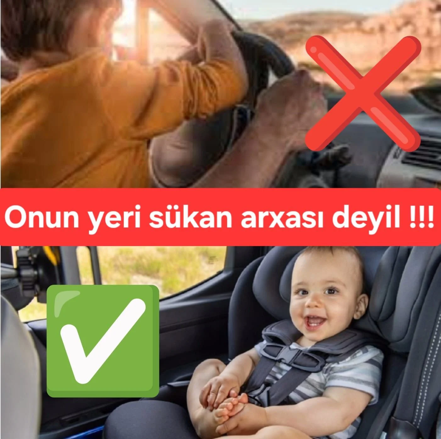 Övladlarımızın həyatını səhlənkarlığımıza qurban verməyək!