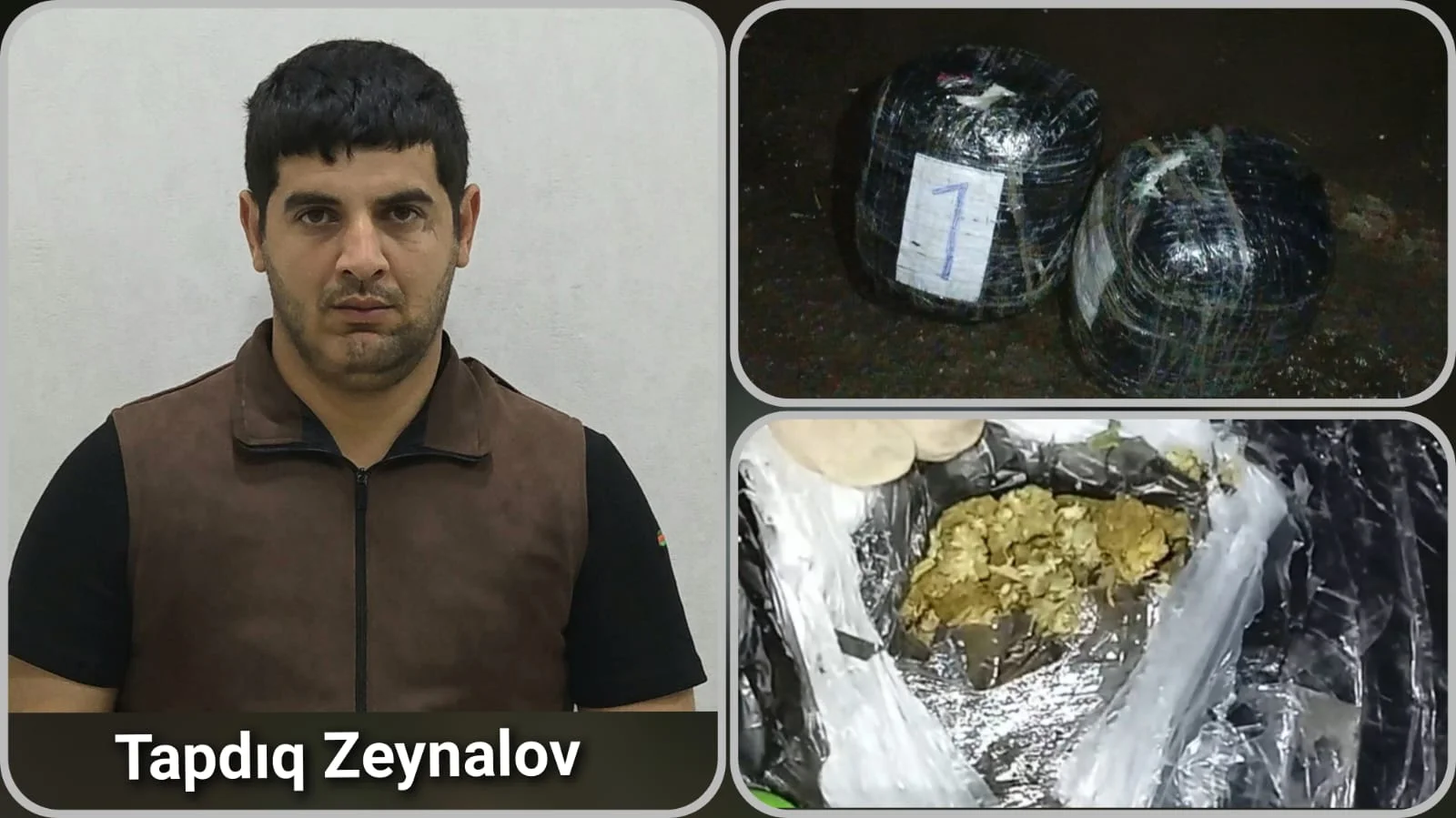 Astarada polis əməliyyat keçirdi, narkokuryerdən 8 kiloqram marixuana aşkarlandı