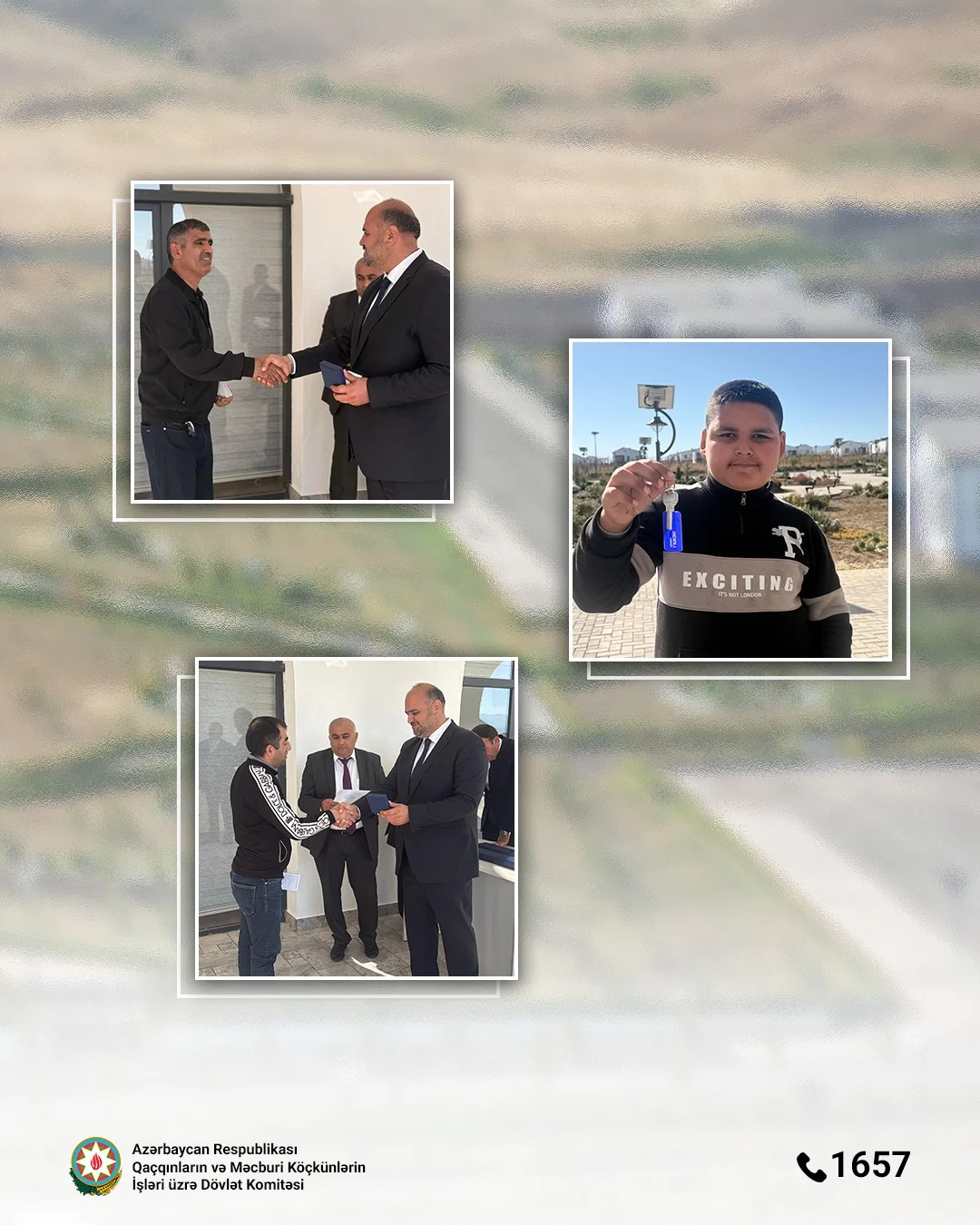 Növbəti köç karvanı Ağdam rayonunun Xıdırlı kəndinə çatıb