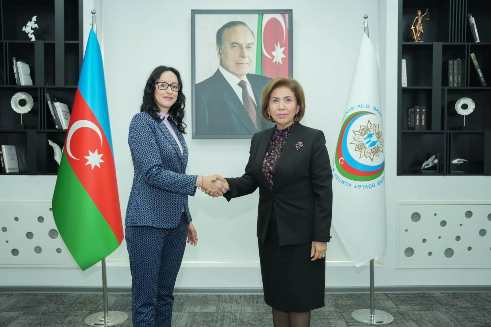 Dövlət Komitəsində Serbiya Respublikasının ailə rifahı və demoqrafiya naziri ilə görüş keçirilib