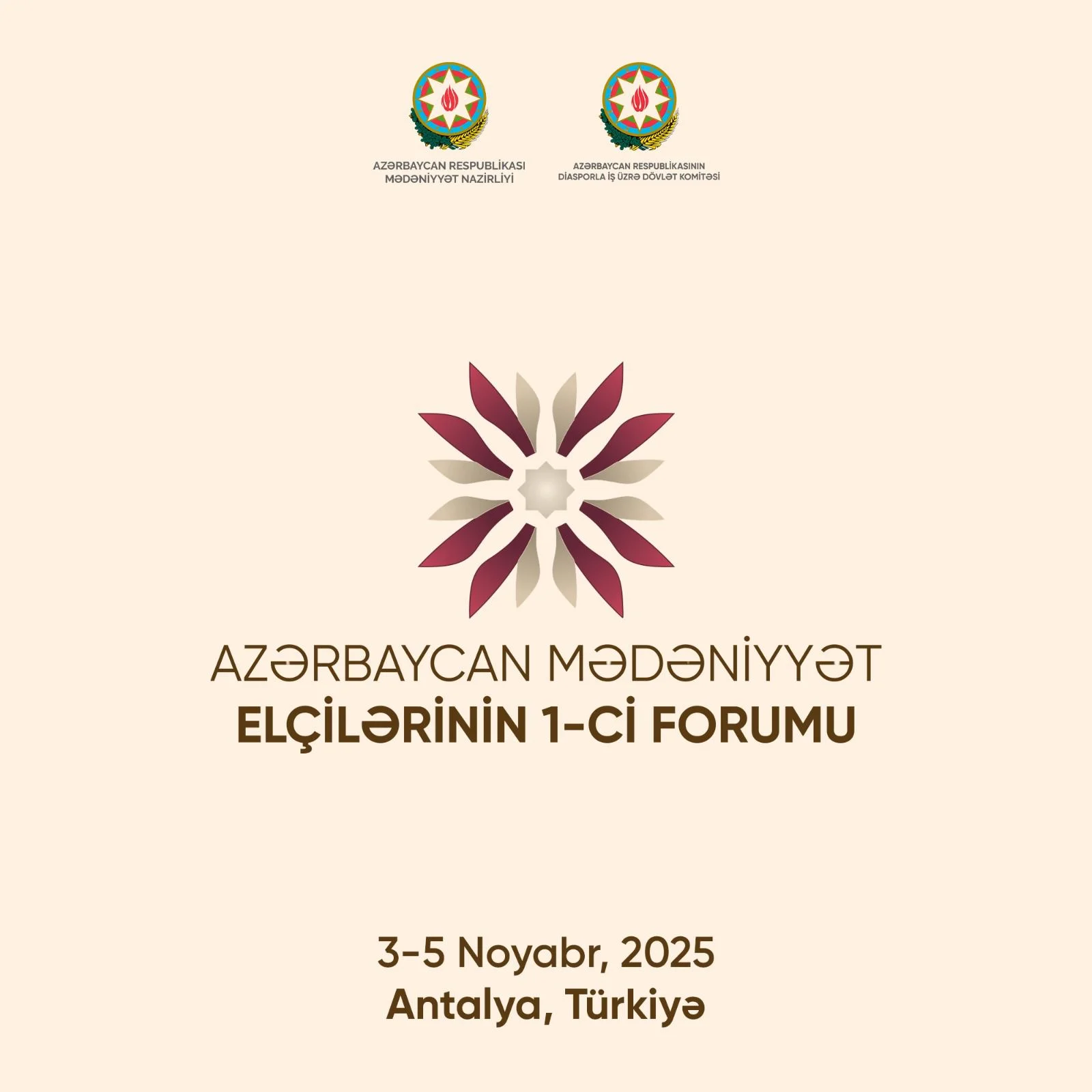 Azərbaycan Mədəniyyət Elçilərinin I Forumu keçiriləcək