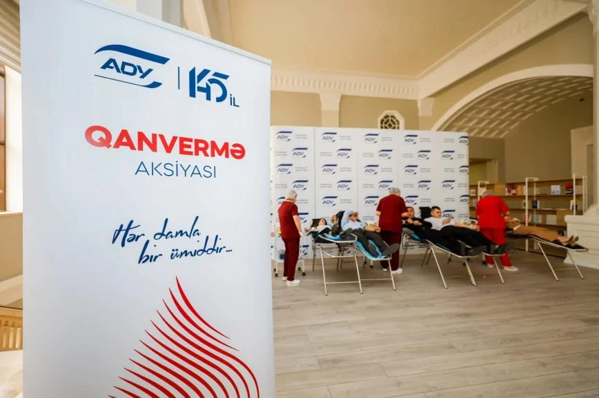 ADY-də ənənəvi qanvermə aksiyası keçirilib