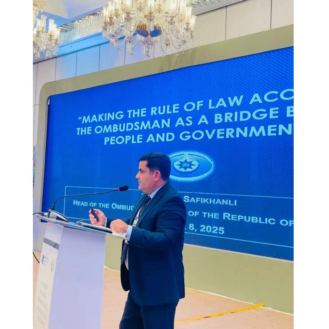 Ombudsman Aparatının rəhbəri Beynəlxalq Ombudsmanlar İnstitutunun regional iclasında və beynəlxalq konfransda iştirak edib