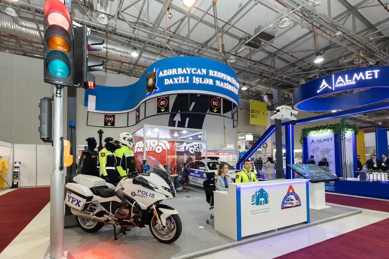 Daxili İşlər Nazirliyi “13-cü Xəzər Beynəlxalq Yol İnfrastrukturu və İctimai Nəqliyyat “Road and Traffic”” sərgisində iştirak edir