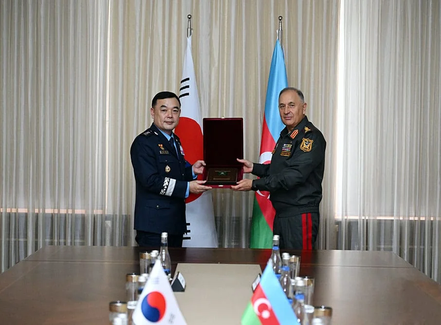 Azərbaycan və Koreya hərbi əməkdaşlığı müzakirə olunub