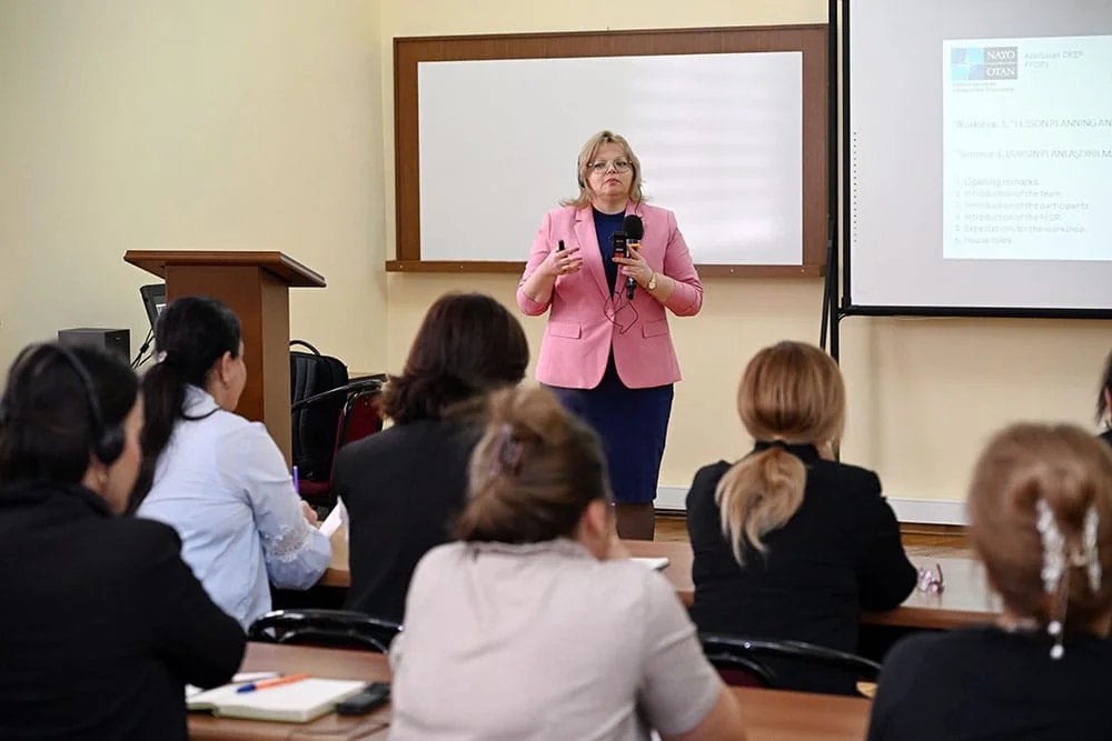 Heydər Əliyev adına Hərbi İnstitutda NATO proqramı çərçivəsində treyninq keçirilir
